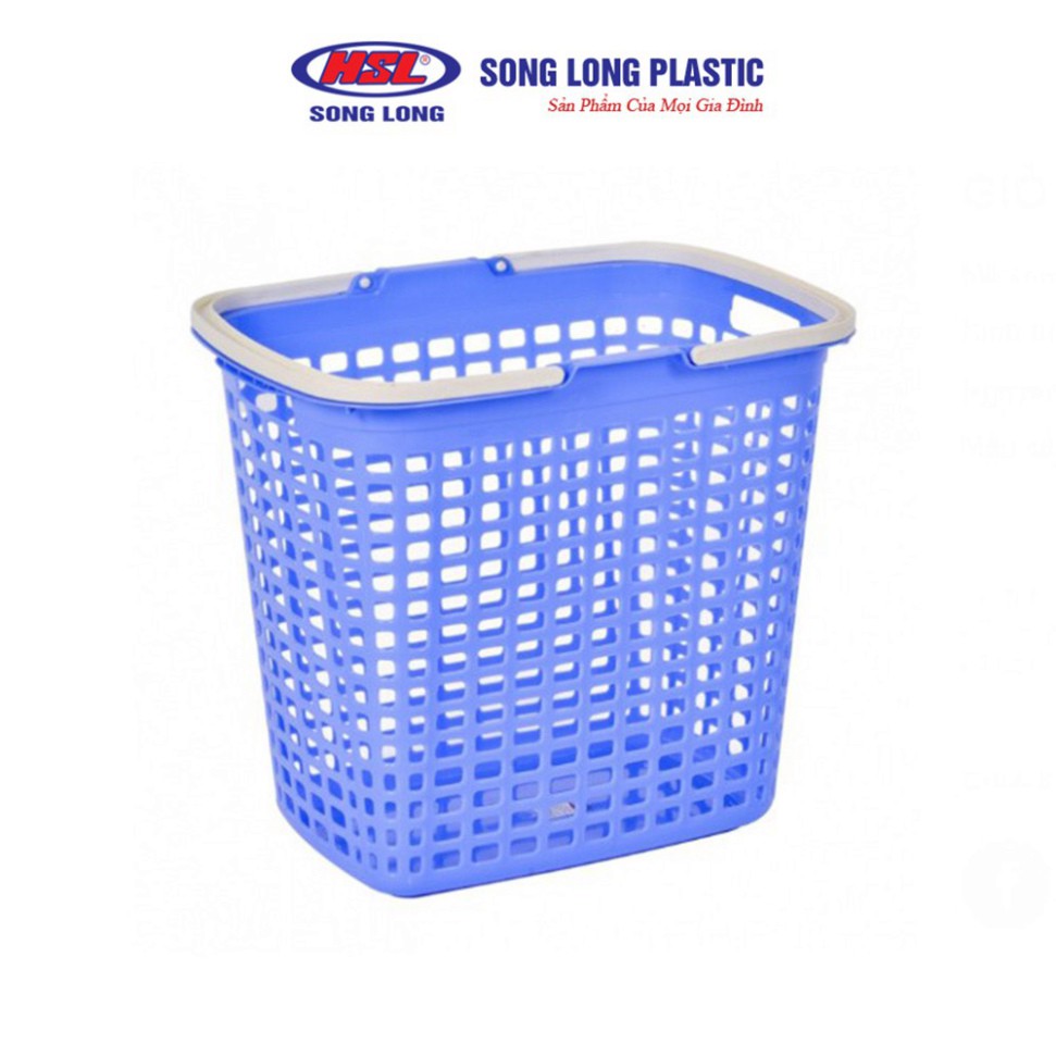 Giỏ xách đựng đồ đa năng Song Long Plastic 2 quai - 2225