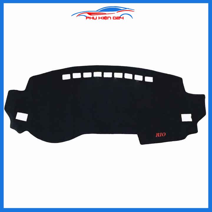 Thảm taplo Rio 2012-2013-2014-2015-2016-2017-2018-2019-2020 chống nắng nóng làm mát xe mở rộng tầm nhìn