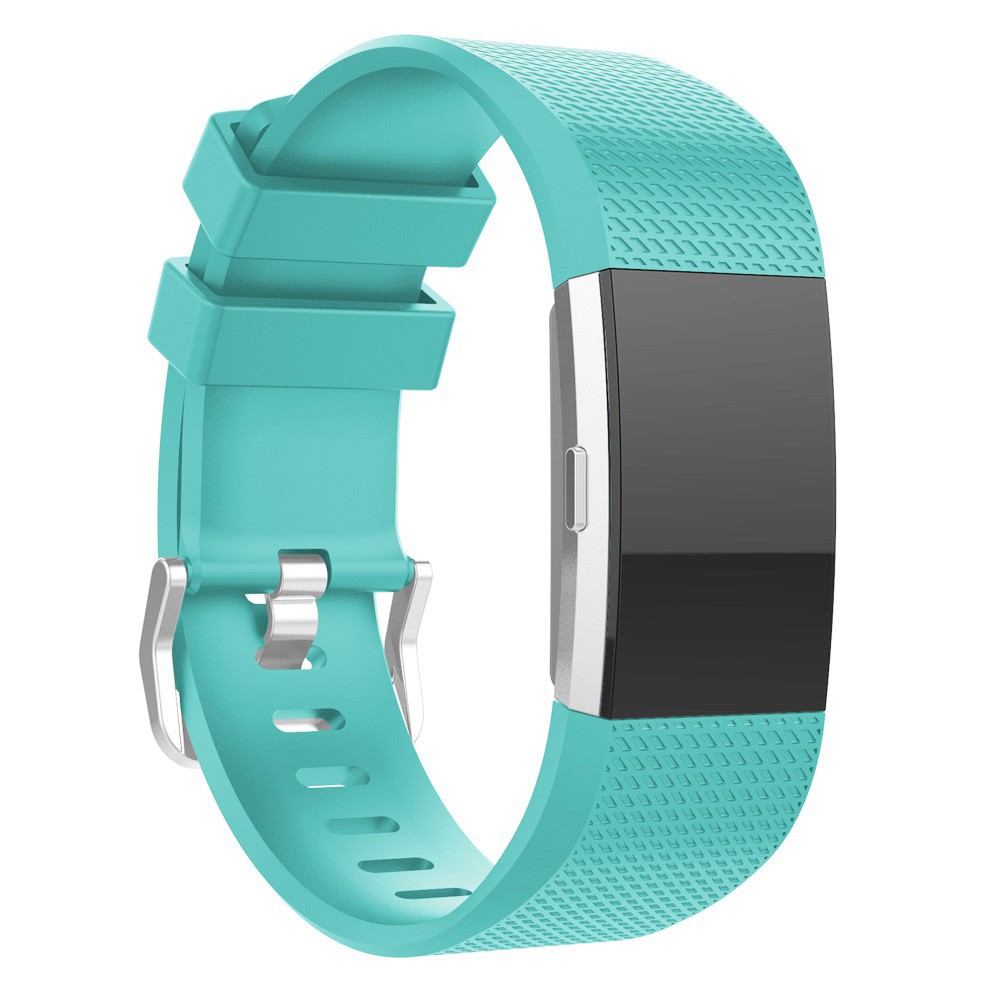 Dây đeo đồng hồ thông minh thay thế bằng silicon cho Fitbit Charge 2