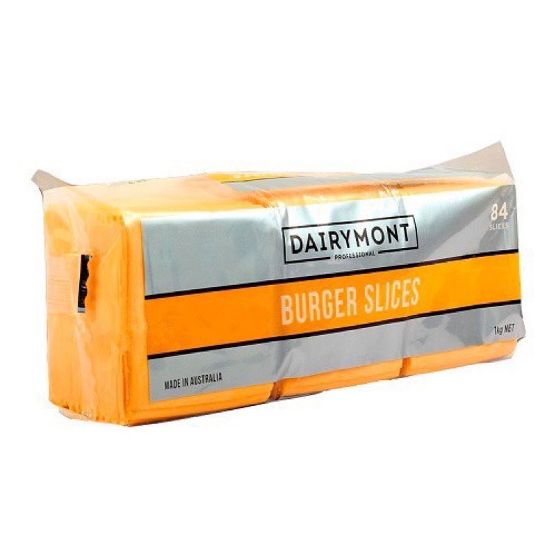 Phô mai lát cheddar Dairymont 1kg 84 lát