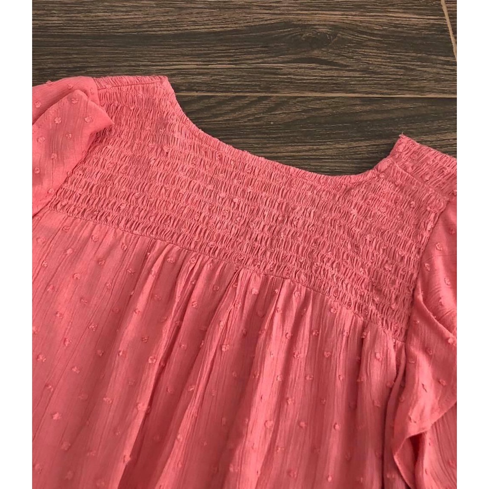 Áo Loft Bèo Vai Hồng - LILAC