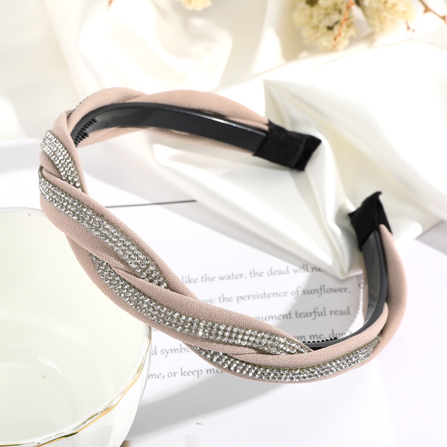 Băng đô cài tóc đính đá thời trang cho nữ