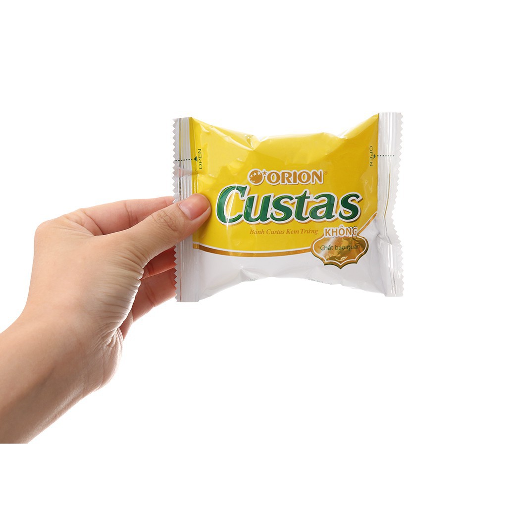 Bánh Bông Lan Custas Orion Nhân Kem Trứng