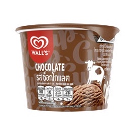 Kem ly Wall's cup 90ml vị Socola/Vani/Dâu/Socola chip