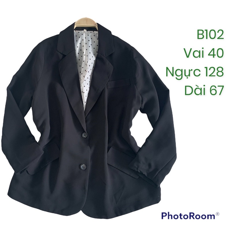 Áo khoác blazer B102 2hand Hàn si tuyển (ảnh thật)