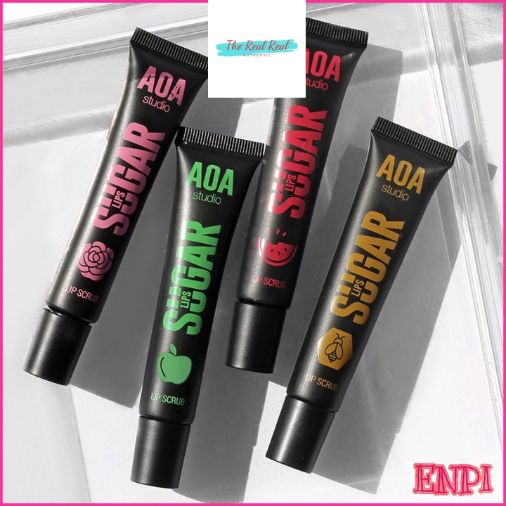 [Mã giảm giá mỹ phẩm chính hãng] Tẩy da chết môi AOA Sugar Lips Scrub