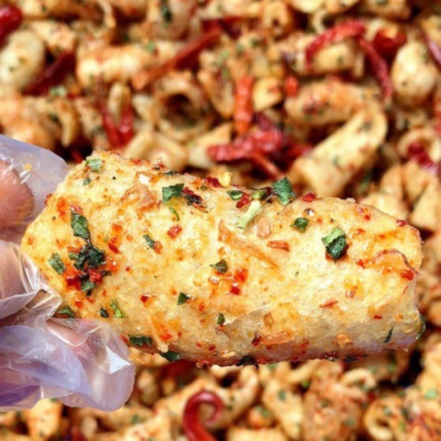 200g Da Heo mắm hành ớt giòn ngon