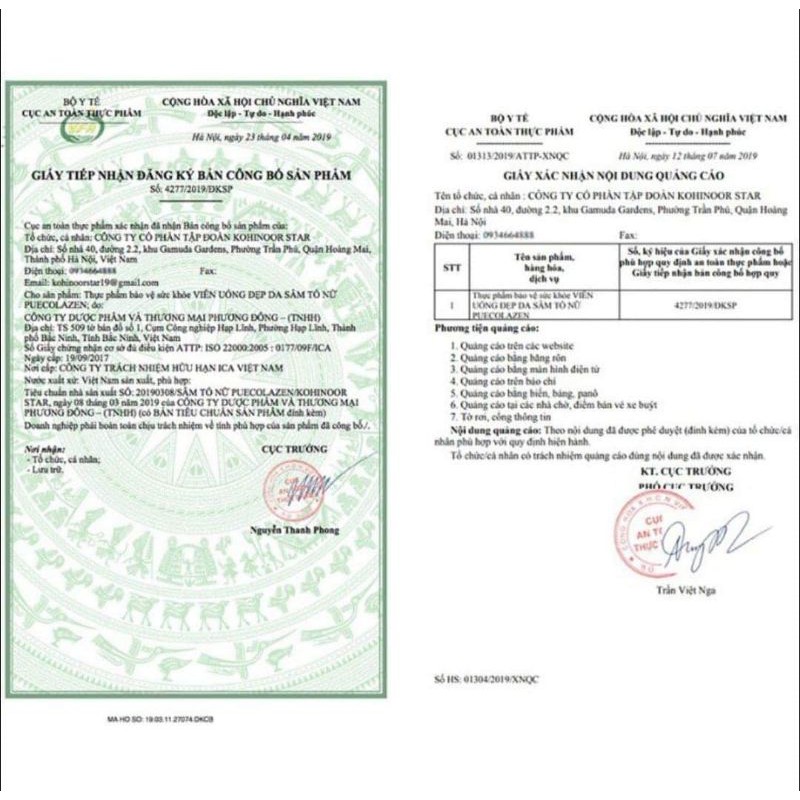 [CHÍNH HÃNG] SÂM TỐ NỮ ĐẸP DA PUECOLZEN | BigBuy360 - bigbuy360.vn