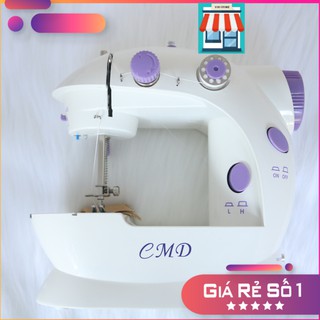 Máy may mini CMD, Máy may cá nhân nhỏ gọn, Có đèn led, Hỗ trợ may vá Bảo hành 6 tháng