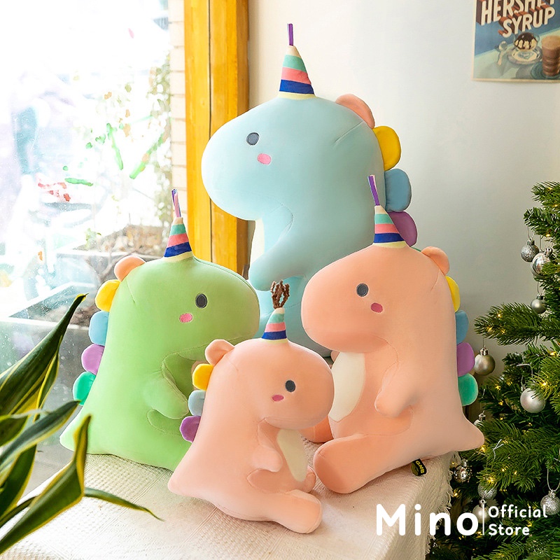 Gấu Bông Khủng Long Cute Một Sừng Dễ Thương MINO STORE TH28