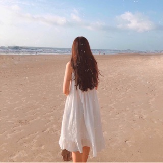 Đầm trắng dáng suông xoè by RUCHAN.