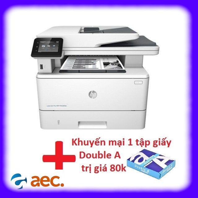 Máy in laser đen trắng HP đa chức năng LaserJet Pro M227fdw (In/ Copy/ Scan/ Fax/ Wifi) + Tặng 01 tập giấy Double A