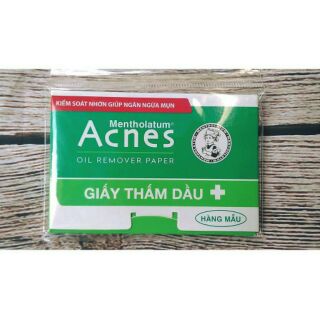 Giấy thấm dầu Acnes (100 tờ/bịch)