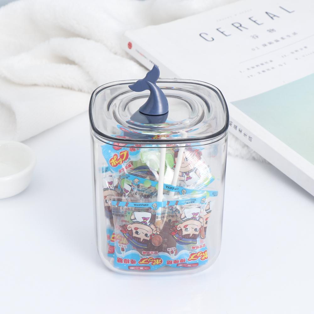Hộp Đựng Tăm Bông Bằng Nhựa Hình Cây / Động Vật Trang Trí Bàn Phòng Khách Ốp