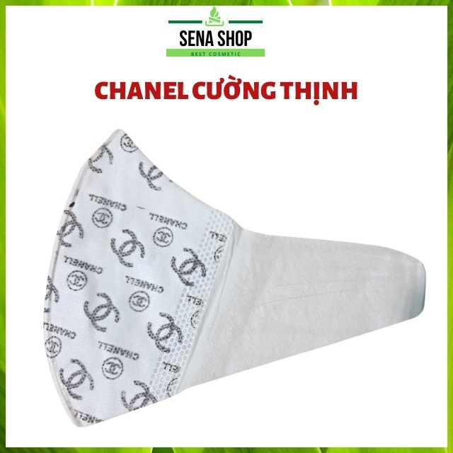 [Sale 3 ngày]]Khẩu Trang 3D Mask Chanel. , Lution, Lá Cờ,  Duy Quân,CườngThịnh Công Nghệ Nhật Bản Hộp 50 Chiếc