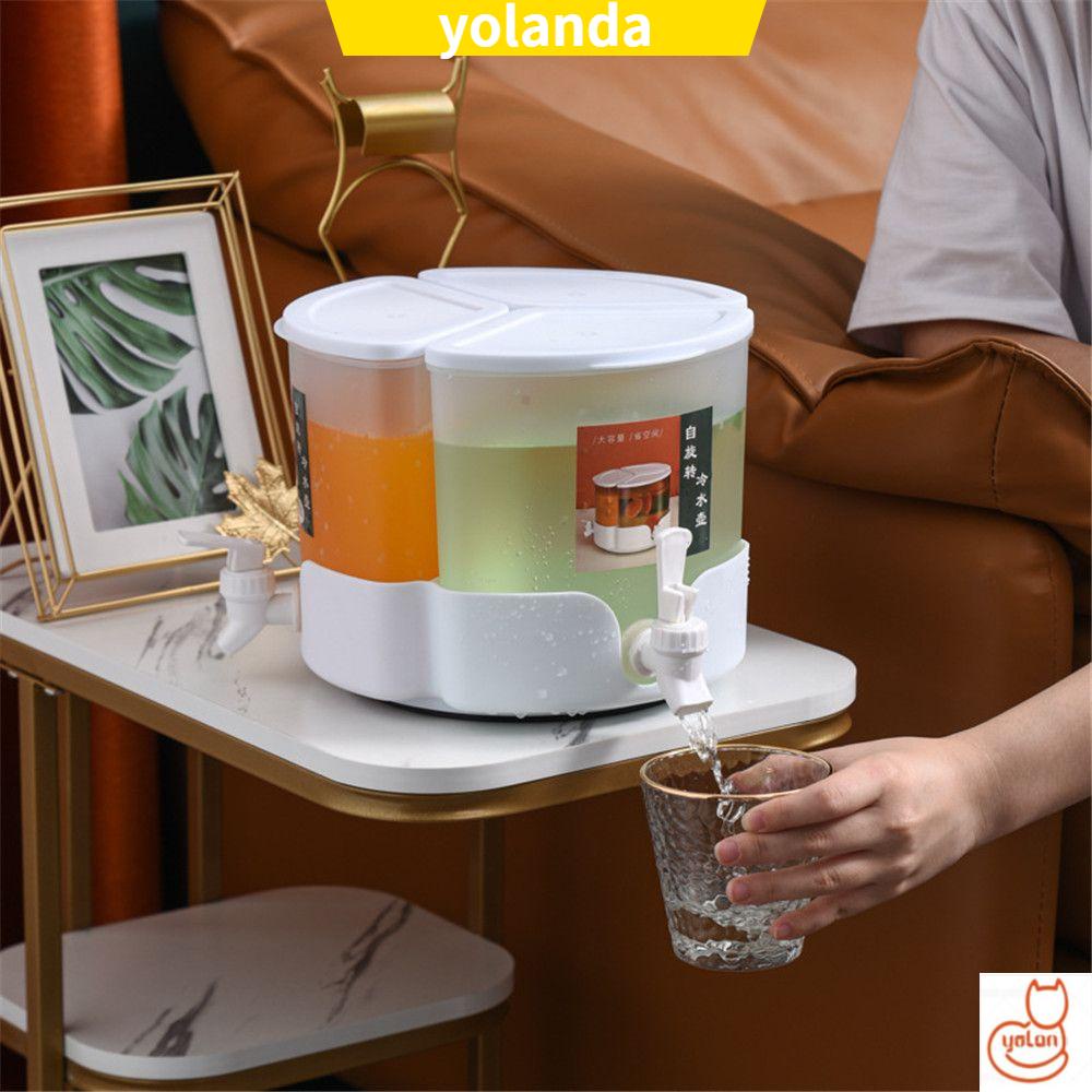 Bình đựng nước ép/ trà có vòi xoay tiện dụng cho gia đình