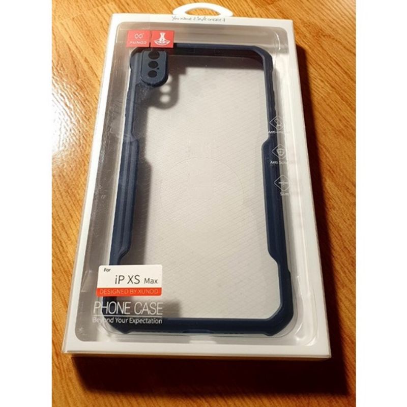 ỐP LƯNG CHỐNG SỐC TUYỆT ĐỐI CHO IPHONE X/XS/XR/XS MAX KHÔNG Ố VÀNG HIỆU XUNDD