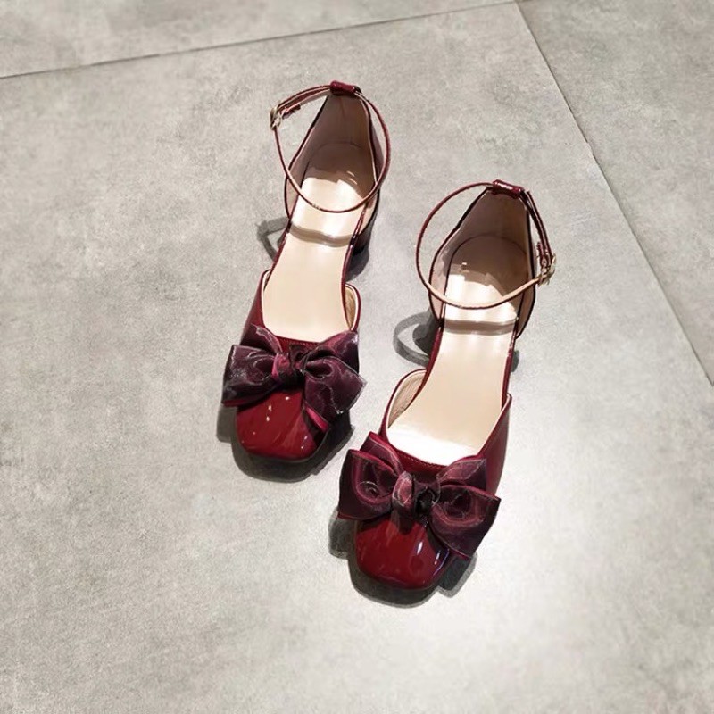 Giày búp bê quai gài công chúa siêu xinh có ảnh thật