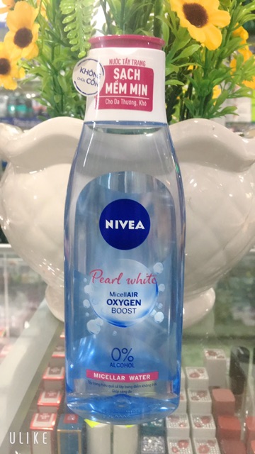 NƯỚC TẨY TRANG NIVEA KHÔNG CỒN ,SẠCH BỤI BẨN 200ML