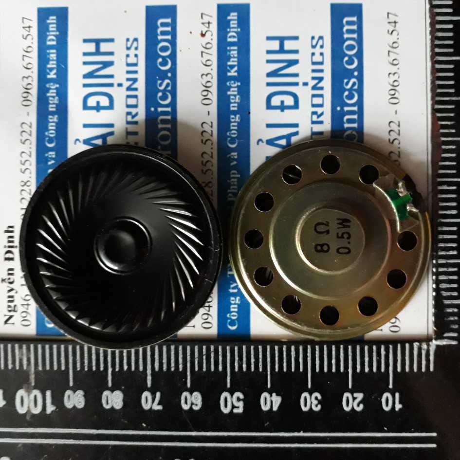 4 cái LOA speaker, loa nhỏ, tròn 8ohm 0.5W 5CM 50mm kde1970