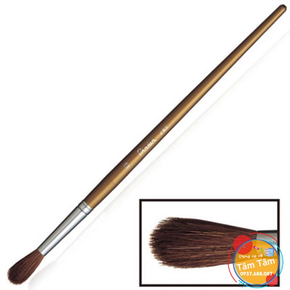 [ TÂM TÂM ]-Cọ vẽ Màu Nước Pentel ZBS1 | Đầu Cọ Mềm Mượt | Nhiều Kích Cỡ Khác Nhau