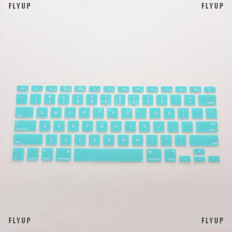 Miếng phủ silicone dùng cho bàn phím Macbook Air Pro 13 15 17 Inch