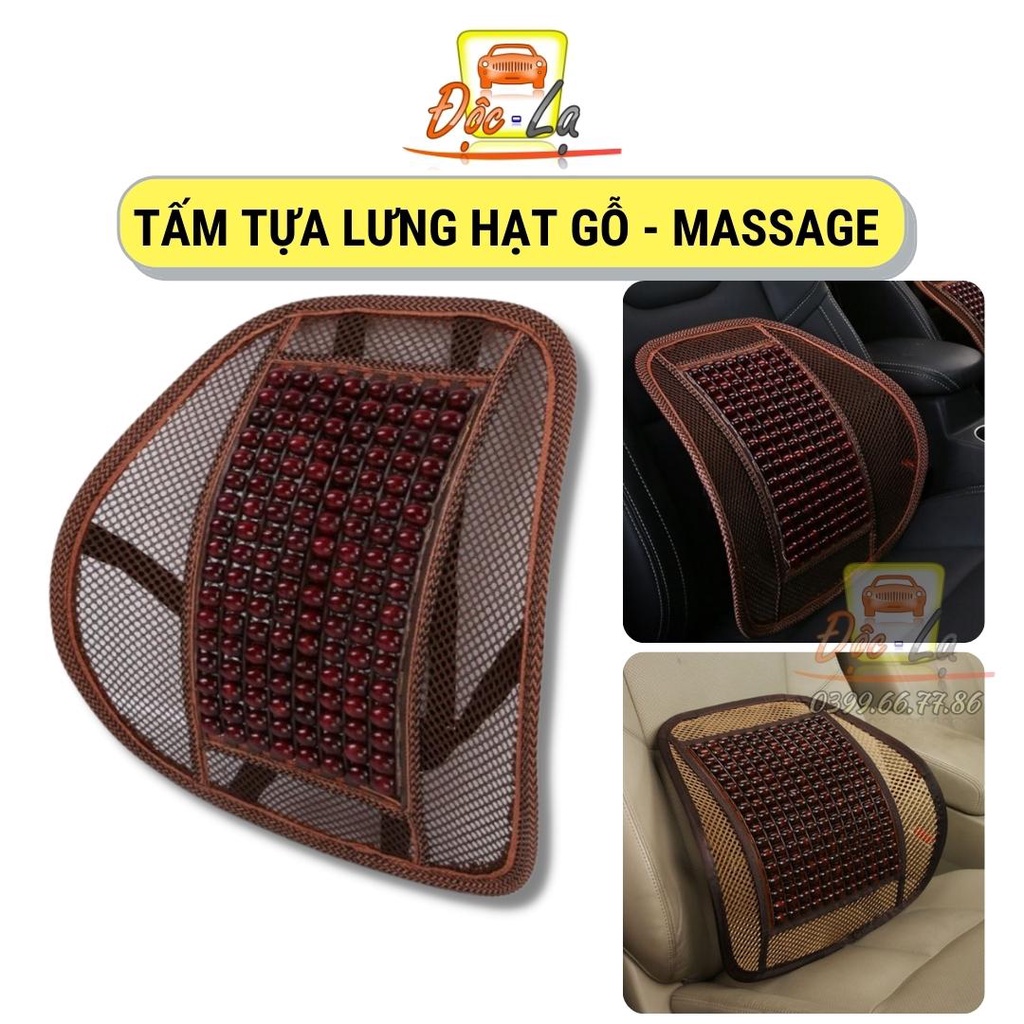 Tấm Lưới Đệm Massage Tựa Lưng Chống Nóng Ô Tô Và Văn Phòng