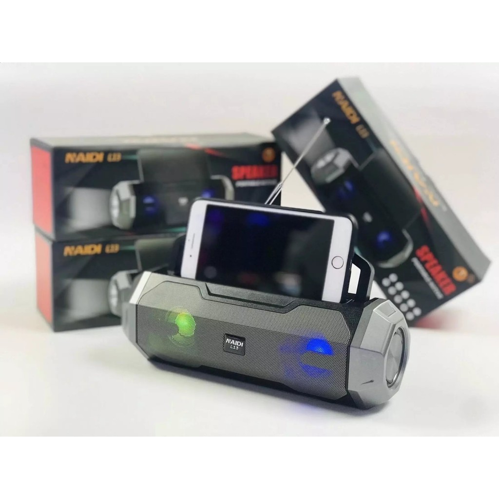 Loa Bluetooth NAIDI L13 Thiết kế độc đáo - Âm thanh sống động, Bass mạnh dễ dàng mang theo - Dã Ngoại BH 12 tháng