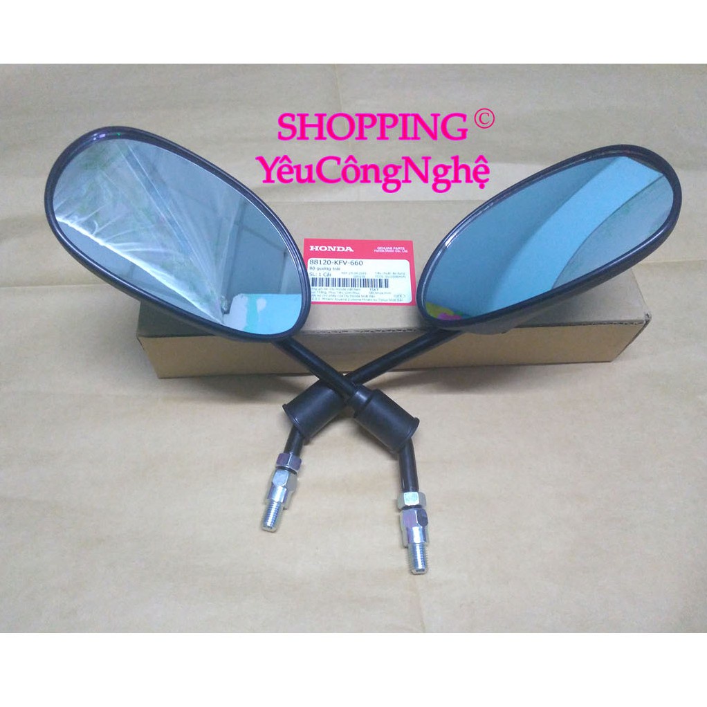 ✑♦♕Gương Kiếng Xe Máy Chính Hãng Honda Wave Future Dream zin BẢO HÀNH 12 THÁNG