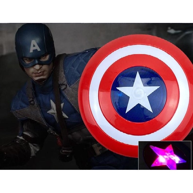 Khiên đội trưởng Mỹ Captain America có nhạc, đèn