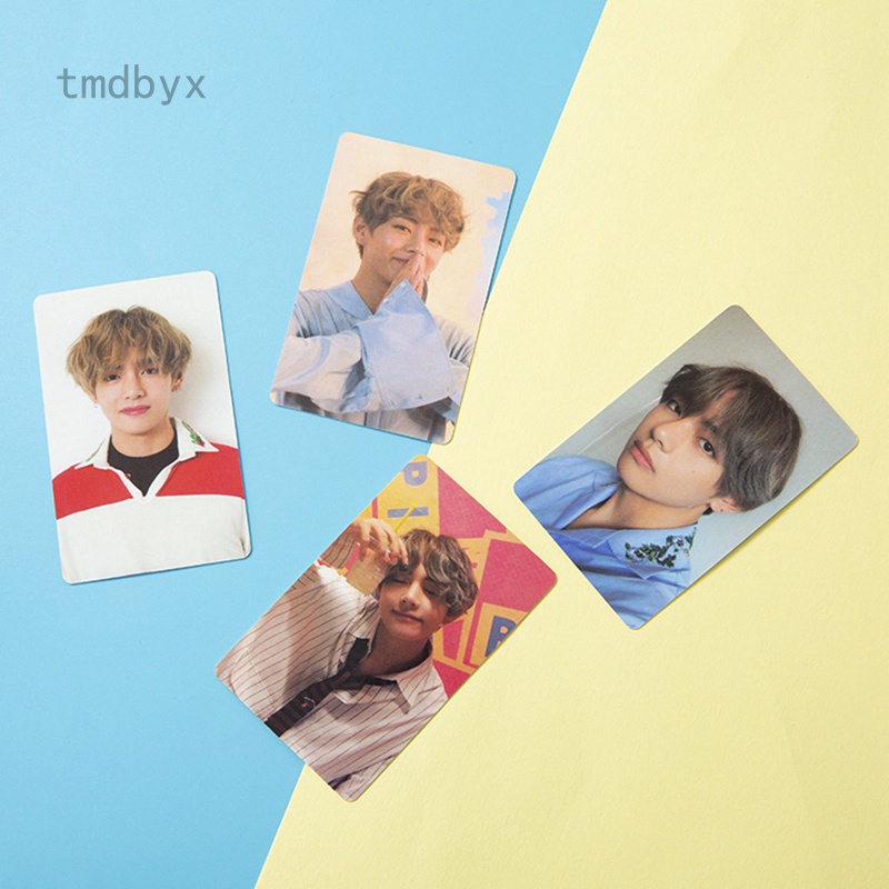Tmdbyx Set 4 / 7 Tấm Ảnh In Hình Nhóm Nhạc Bts Thẻ