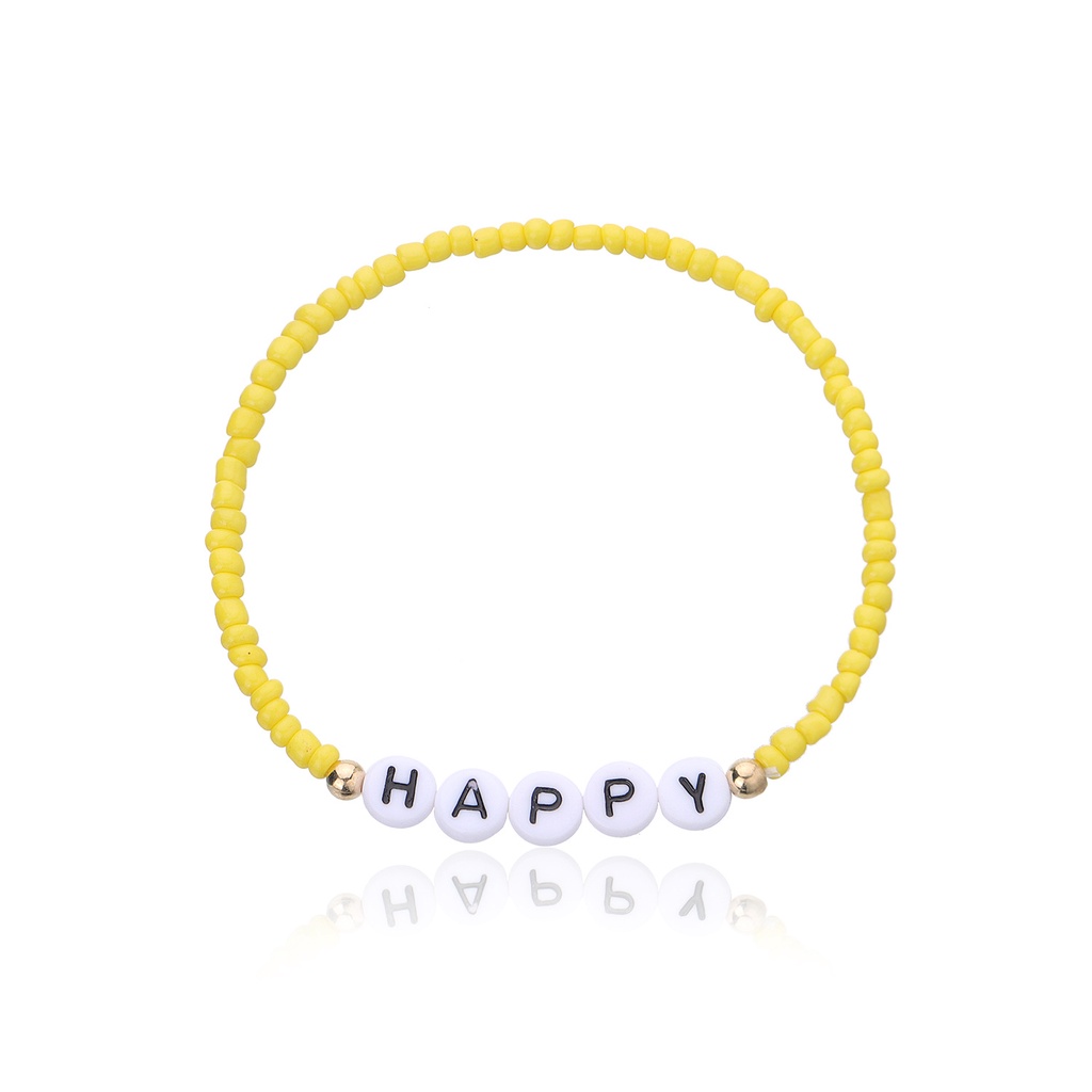 Vòng Tay Chuỗi Hạt Acrylic Nhiều Màu Thời Trang Cho Nữ