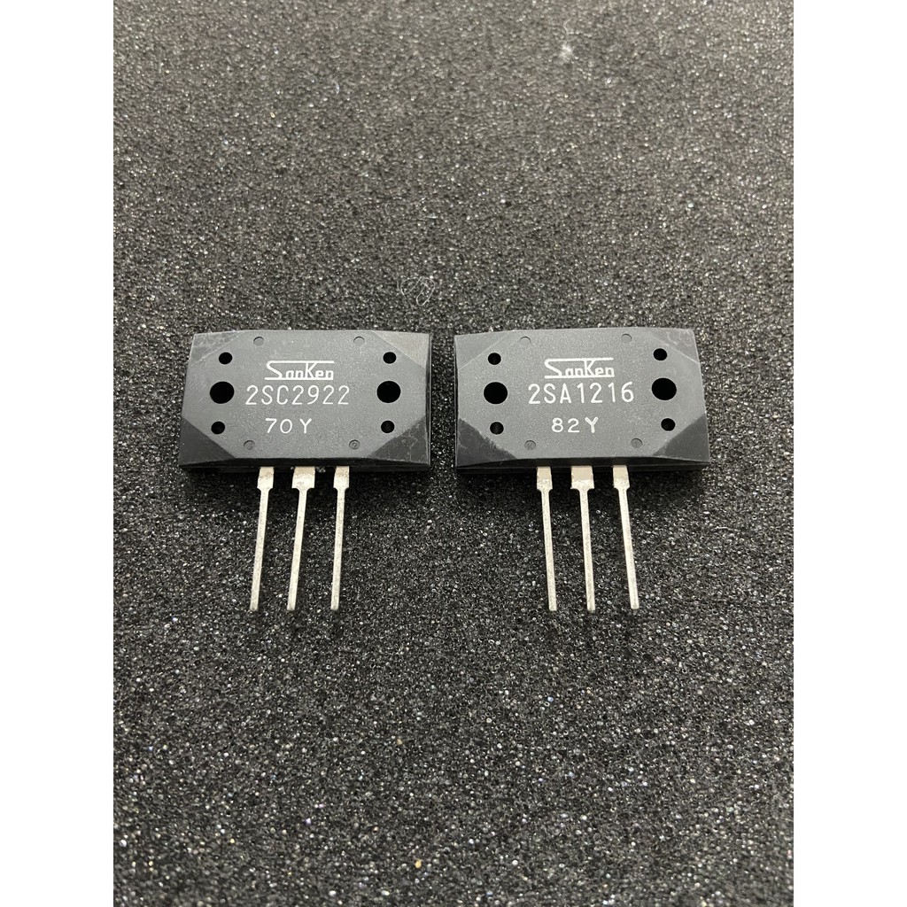 Cặp sò Sanken chính hãng 2sc2922 2sa1216 tặng ốc + lót