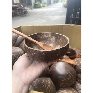 Combo Bát Trộn Gáo Dừa Handmade The Moon