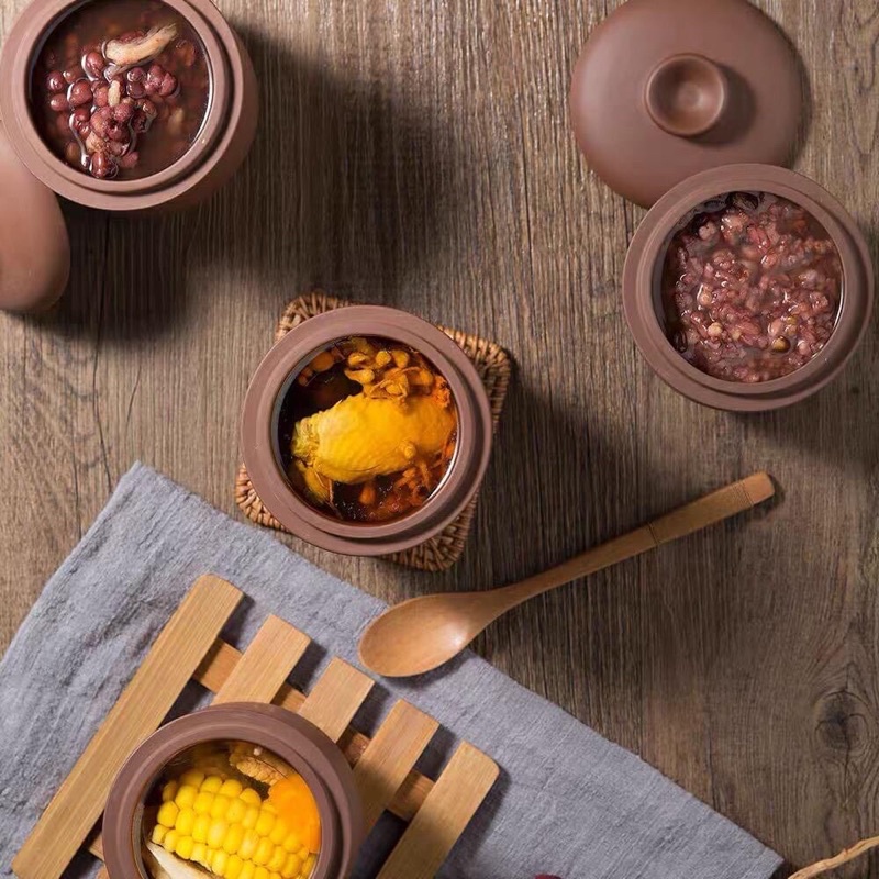 Nồi nấu chậm hầm cháo BEAR 4.5L thố tử sa cao cấp bảo hành 12 tháng