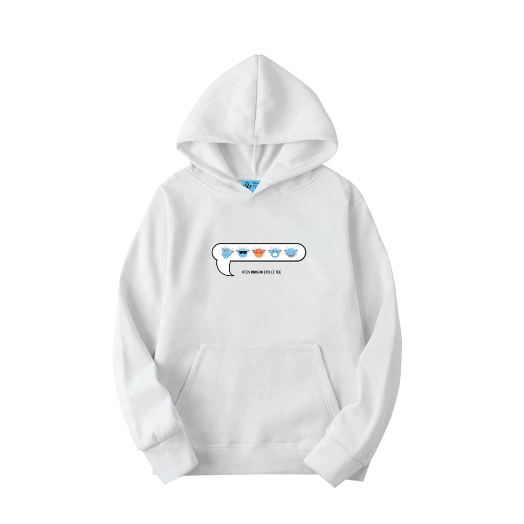 Áo khoác hoodie chui đầu local brand unisex Otis Club - Hoodie emoji