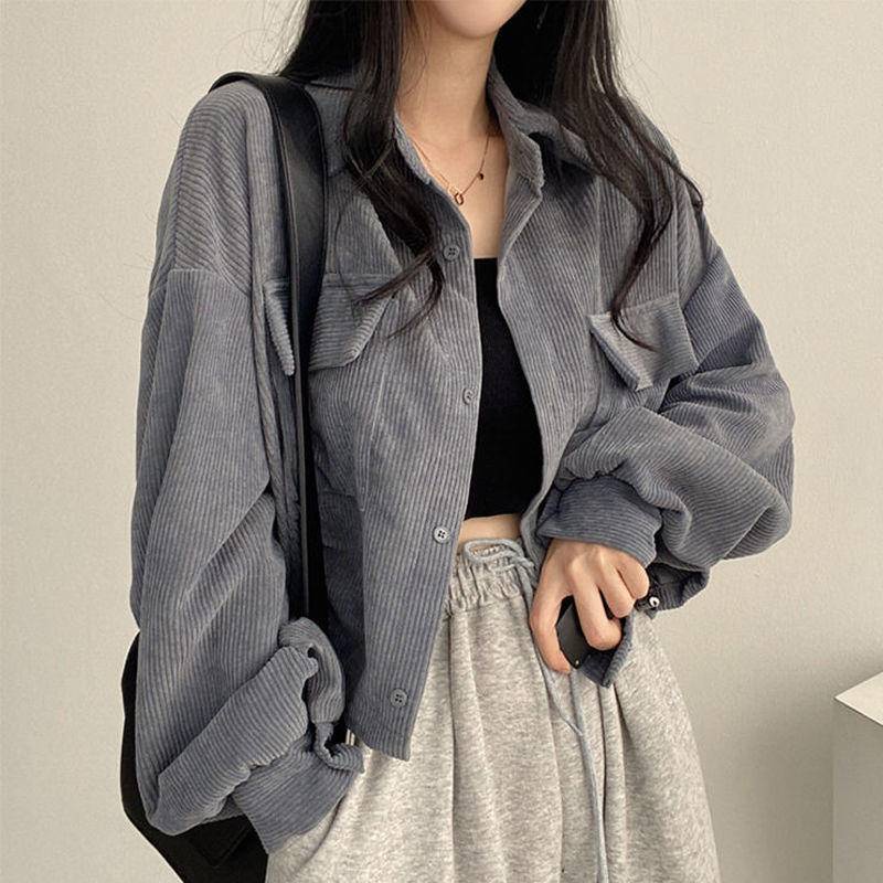 Áo Khoác Cardigan Dáng Ngắn Phong Cách Hàn Quốc Thời Trang Mới Cho Nữ