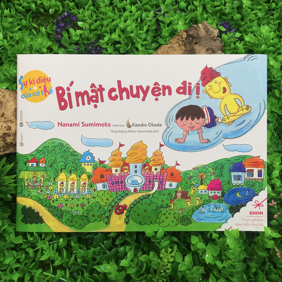 Sách - Ehon Sự Kỳ Diệu Của Cơ Thể - Bí Mật Chuyện Đi Ị (Tái bản)