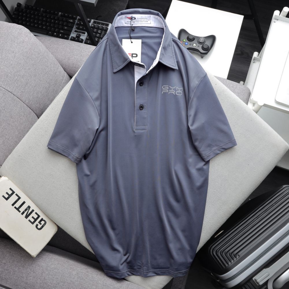 [Mã LTBAUAB19 giảm 7% đơn 99K] Áo thun cổ bẻ nam SPMATT01 kiểu dáng thể thao, thun lạnh co giãn thoáng mát - PigoFashion