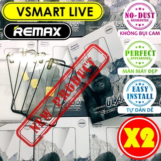 [COMBO X2] Kính Full Màn REMAX 3D Vsmart Live