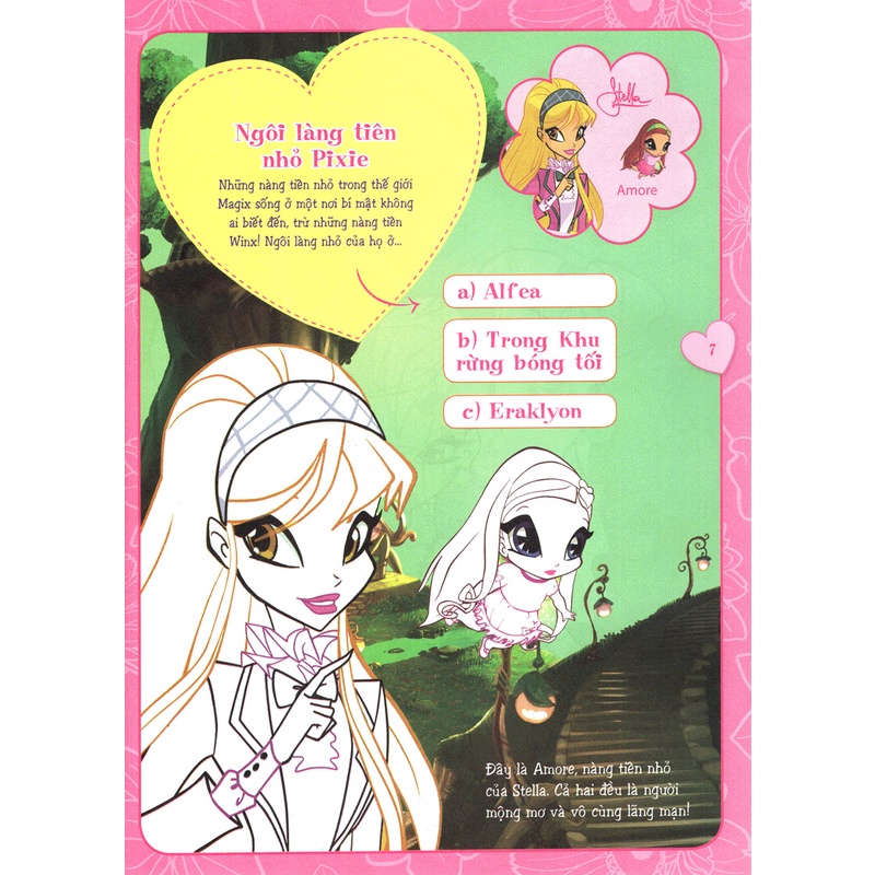 Sách Winx Club - Câu Lạc Bộ Các Tiên Nữ Sành Điệu: Trang Điểm Thần Kỳ