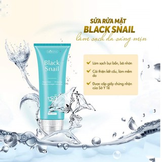 SỮA RỬA MẶT BLACK SNAIL MORENA (HUYỀN PHI) Da sạch, ẩm mịn, ngừa mụn, ngừa nám