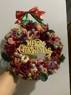 Vòng nguyệt quế noel