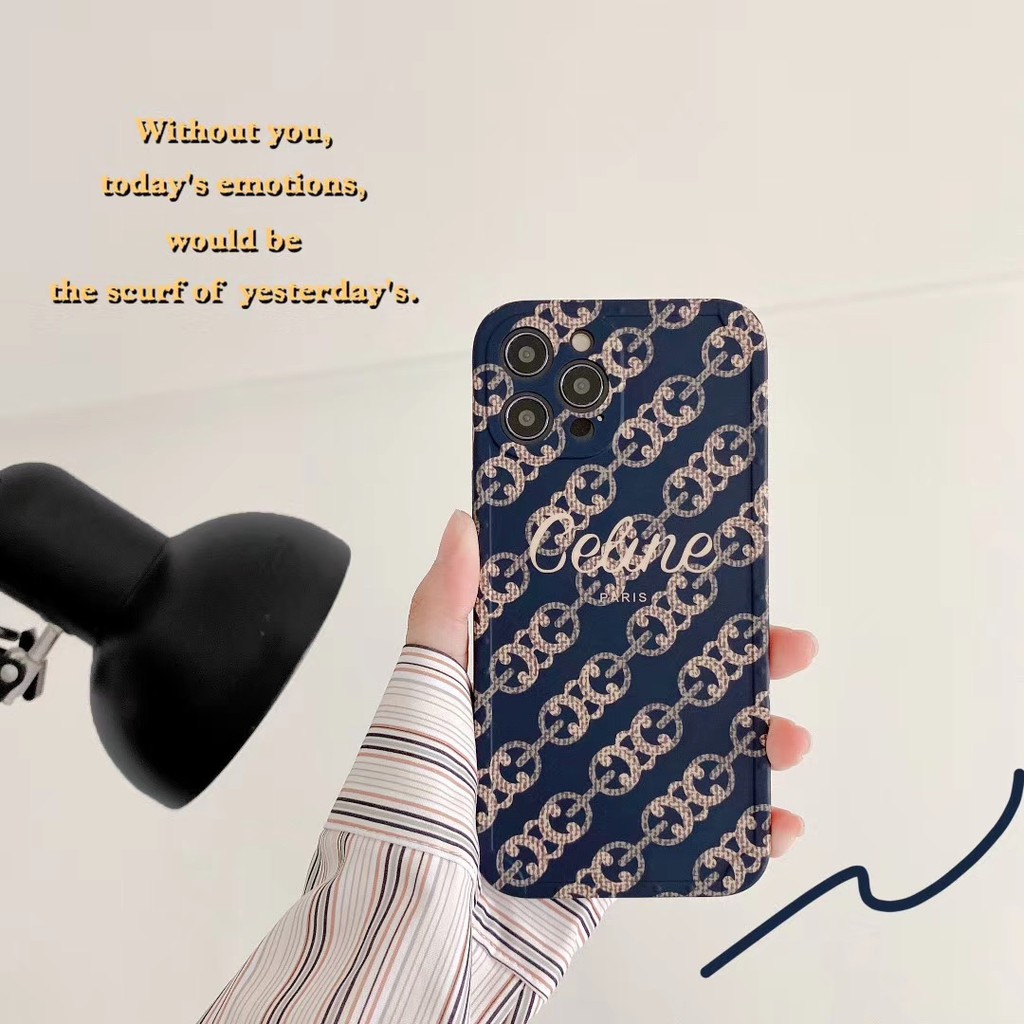 Ốp Điện Thoại IMD In Logo Thời Trang Cho IPhone 14 Pro max 14 Plus 13 12 Pro max 11 Pro max x xs max xr