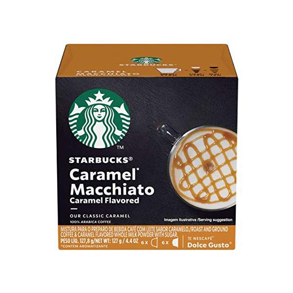 Viên nén cà phê Dolce Gusto - Starbucks Caramel Macchiato - 12 Viên