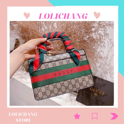 Túi Đeo Chéo , Túi Xách Thắt Khăn Thời Trang Nữ Siêu Xinh TX065