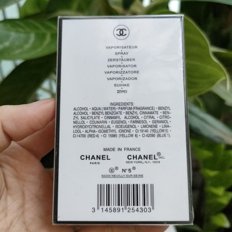 Nước hoa nữ Chanel N5 EDP 50ml - Pháp