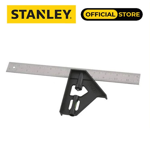 STANLEY - 46-012 THƯỚC VUÔNG KẾT HỢP CÁN CẦM NHỰA 12”