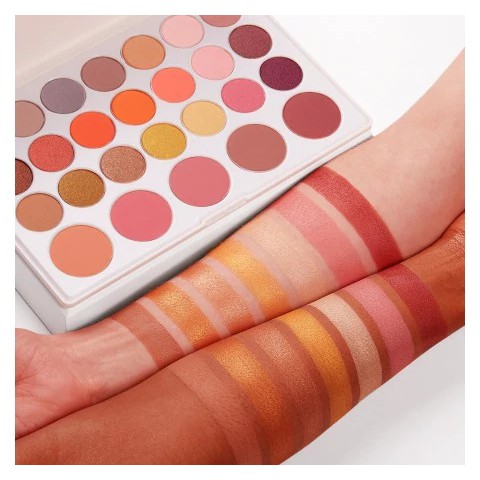 Bảng phấn mắt và má hồng BH Nouveau Neutrals 26 Color Shadow & Blush Palette