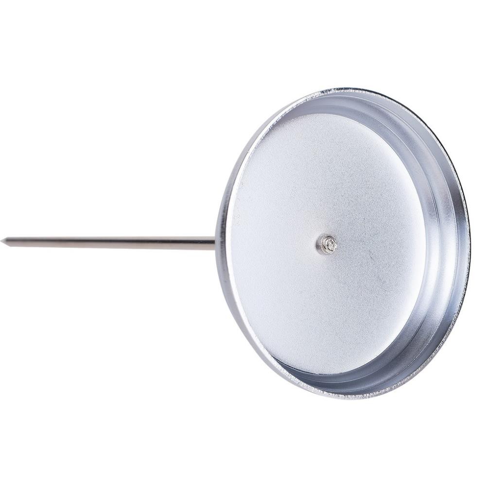 Cắm hoá đơn Deli - đế kim loại - hợp kim mạ crôm - màu bạc - 1 cái - E0241